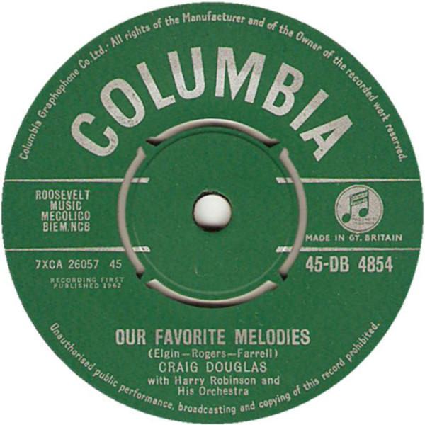 Craig Douglas (2) - Our Favorite Melodies