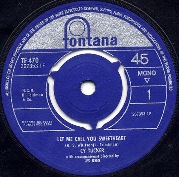 Cy Tucker - Let Me Call You Sweetheart