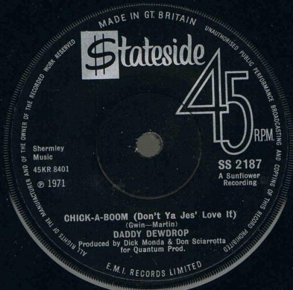 Daddy Dewdrop - Chick-A-Boom (Don't Ya Jes' Love It)