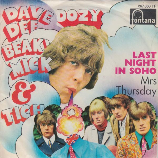 Dave Dee, Dozy, Beaky, Mick & Tich - Last Night In Soho