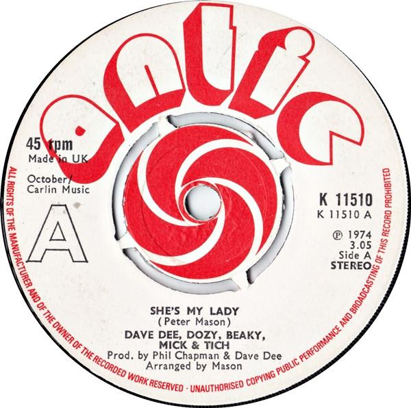 Dave Dee, Dozy, Beaky, Mick & Tich - She's My Lady