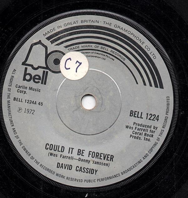 David Cassidy - Could It Be Forever / Cherish