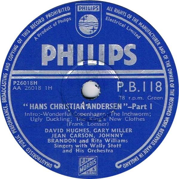 David Hughes (11), Gary Miller (2), Jean Carson, Johnny Brandon, Bill Lowe (5), Glen Mason - Hans Christian Andersen