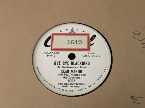 Dean Martin - Bye Bye Blackbird / Happy Feet 