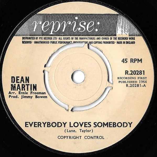 Dean Martin - Everybody Loves Somebody