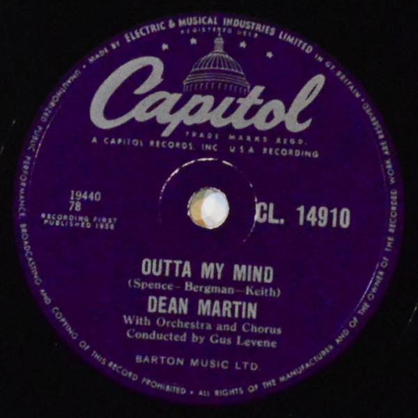 Dean Martin - Volare (Nel Blu Dipinto Di Blu) / Outta My Mind