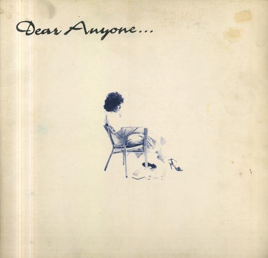  - Dear Anyone...