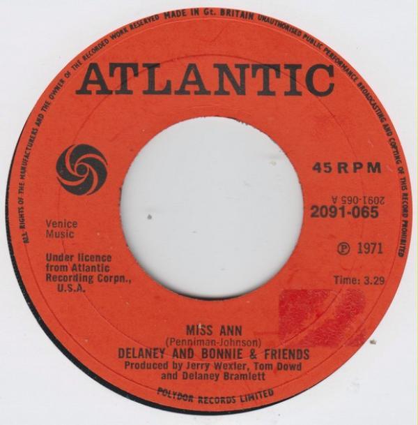 Delaney & Bonnie & Friends - Miss Ann