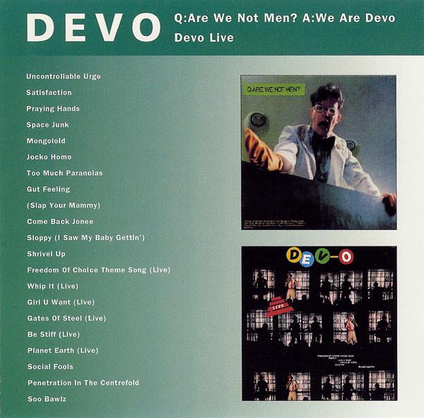 Devo - Q: Are We Not Men? A: We Are Devo / Devo Live