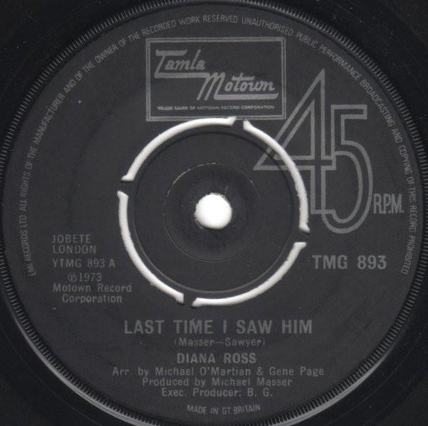 Diana Ross - Last Time I Saw Him