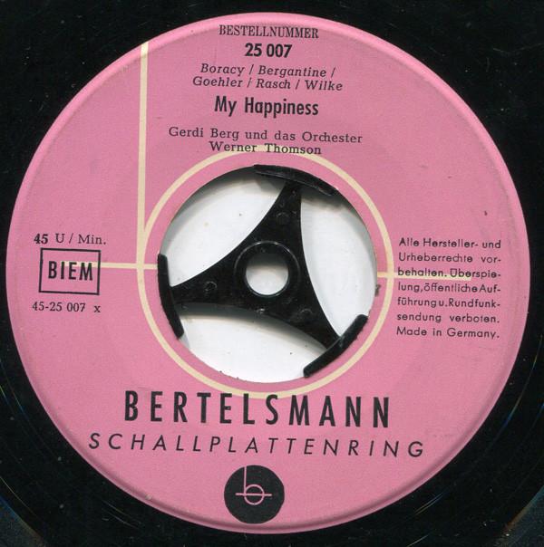 Die Rivieras, Gerdi Berg, Joe Baum (2) - My Happiness / Morgen