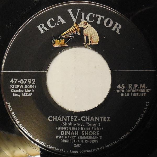 Dinah Shore - Chantez-Chantez
