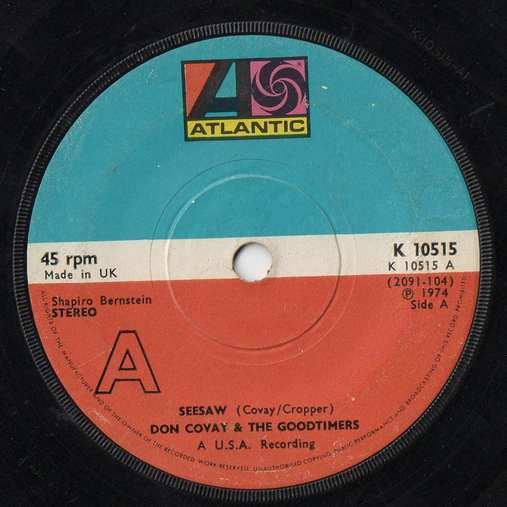 Don Covay & The Goodtimers - Seesaw