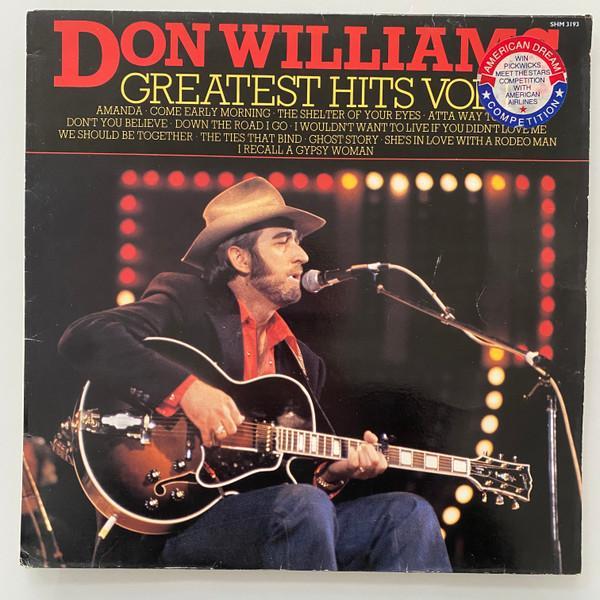 Don Williams (2) - Greatest Hits Vol. 1