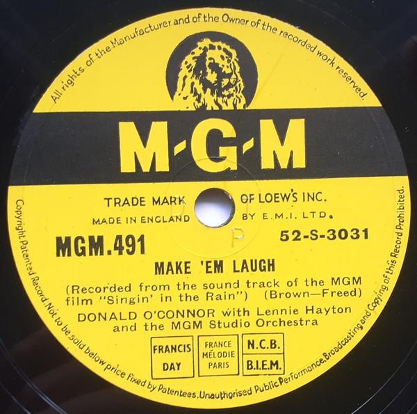 Donald O'Connor, Gene Kelly - Make 'Em Laugh / Moses