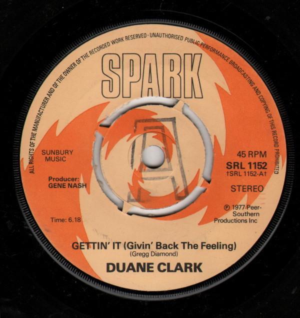 Duane Clark - Gettin' It (Givin' Back The Feeling)