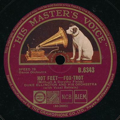Duke Ellington And His Orchestra - Hot Feet / Blues I Love To Sing
