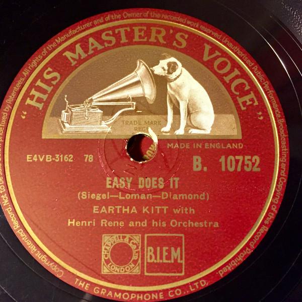 Eartha Kitt - Easy Does It / Mink Shmink