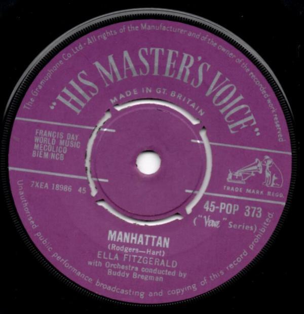 Ella Fitzgerald - Manhattan