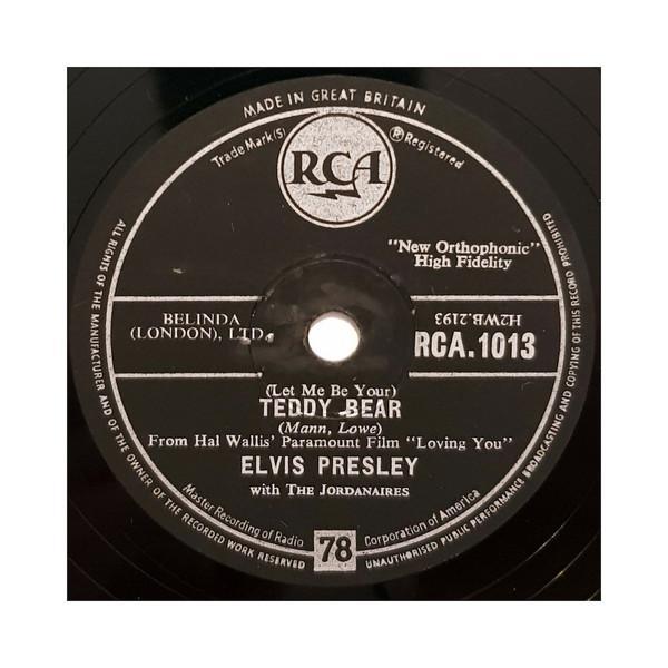 Elvis Presley, The Jordanaires - (Let Me Be Your) Teddy Bear / Loving You