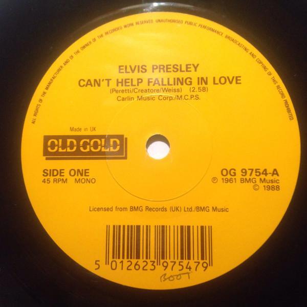 Elvis Presley - Can't Help Falling In Love
