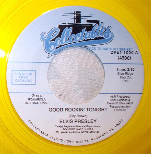 Elvis Presley - Good Rockin' Tonight / I Don't Care If The Sun Don't Shine