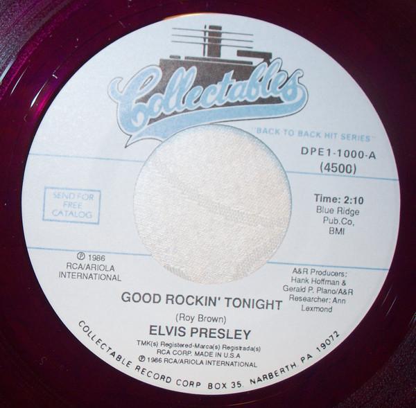 Elvis Presley - Good Rockin' Tonight / I Don't Care If The Sun Don't Shine