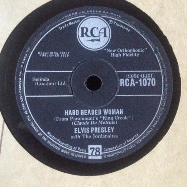 Elvis Presley - Hard Headed Woman / Don't Ask Me Why