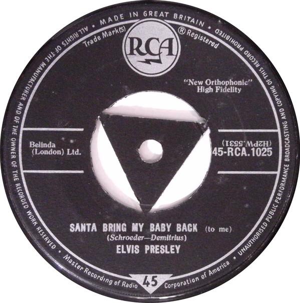 Elvis Presley - Santa Bring My Baby Back (To Me)