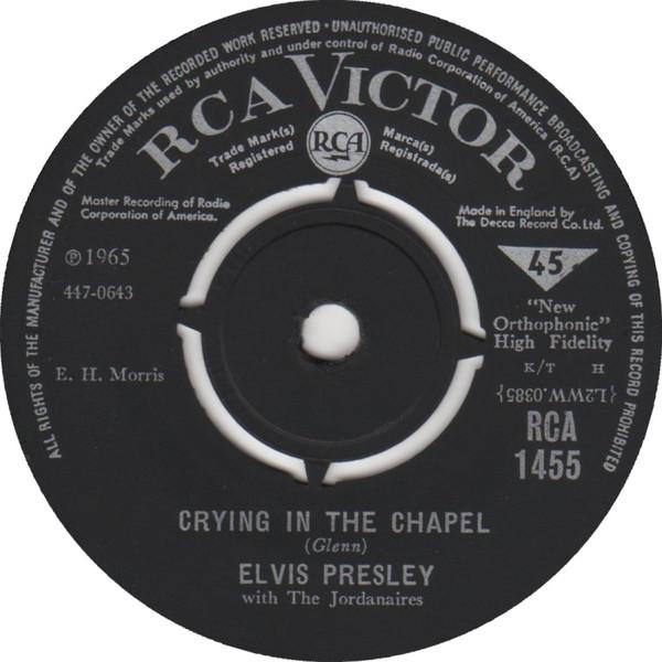 Elvis Presley, The Jordanaires - Crying In The Chapel