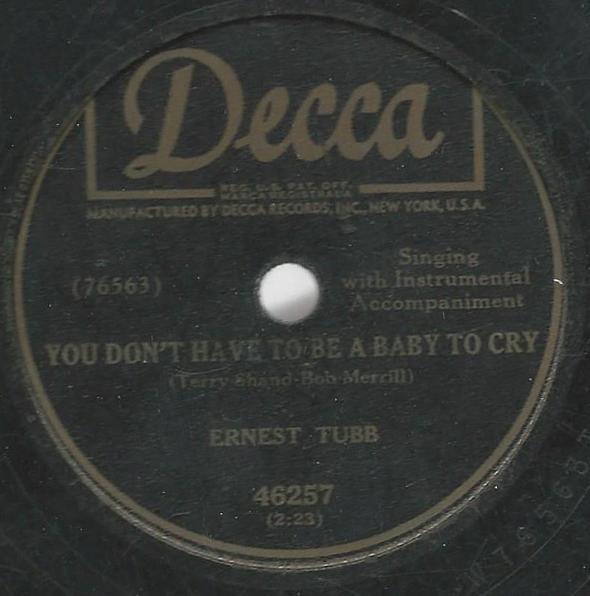 Ernest Tubb - G-I-R-L Spells Trouble