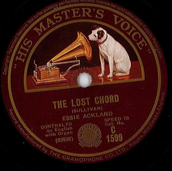 Essie Ackland - The Lost Chord / Ombra Mai Fu (Xerxes)