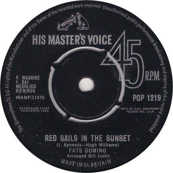 Fats Domino - Red Sails In The Sunset