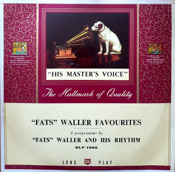 Fats Waller & His Rhythm - "Fats" Waller Favourites