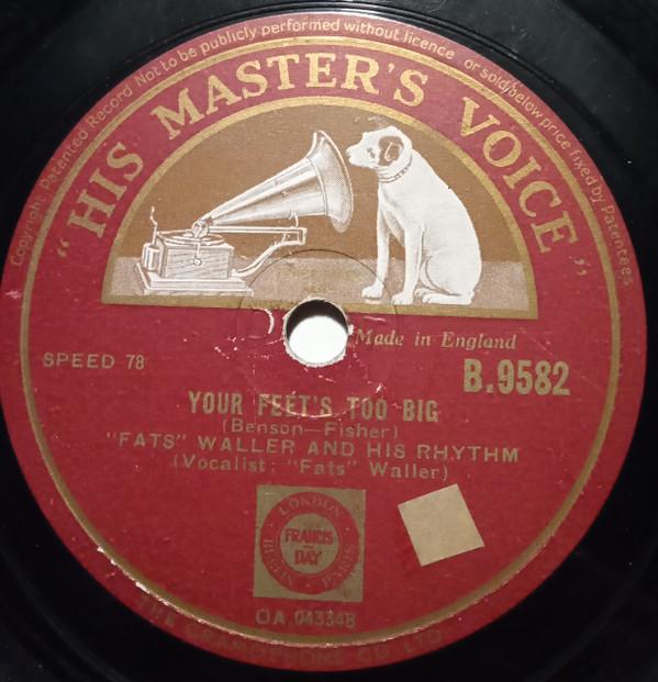 Fats Waller & His Rhythm - Your Feet's Too Big / Rump Steak Serenade