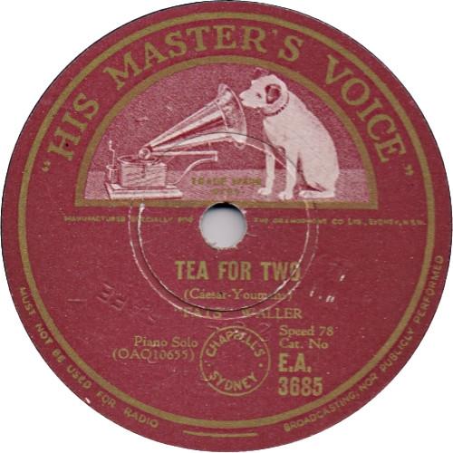 Fats Waller - Tea For Two / Rockin' Chair