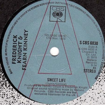 Fern Kinney, Frederick Knight - Sweet Life