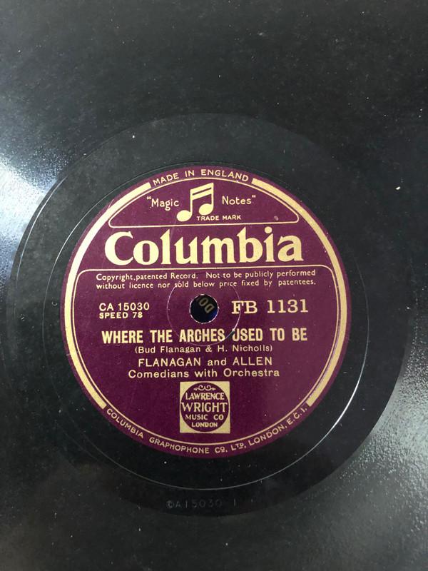 Flanagan And Allen - Where The Arches Used To Be / Life Begins Again