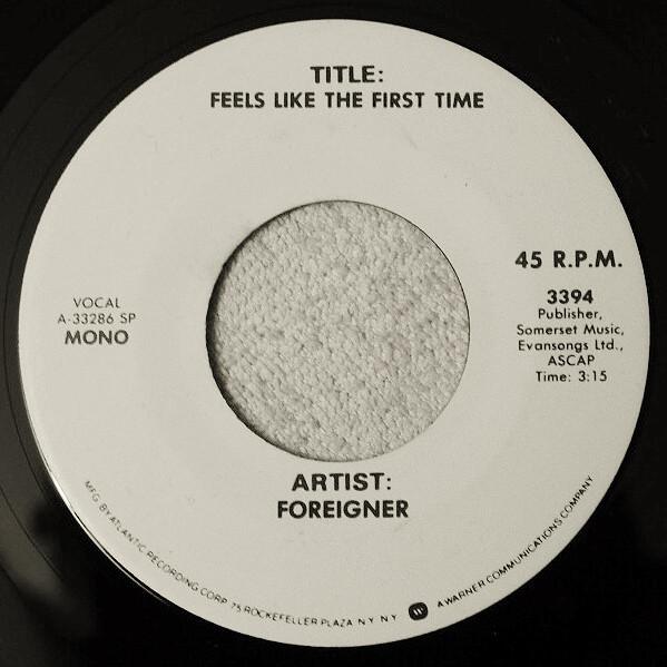 Foreigner - Feels Like The First Time