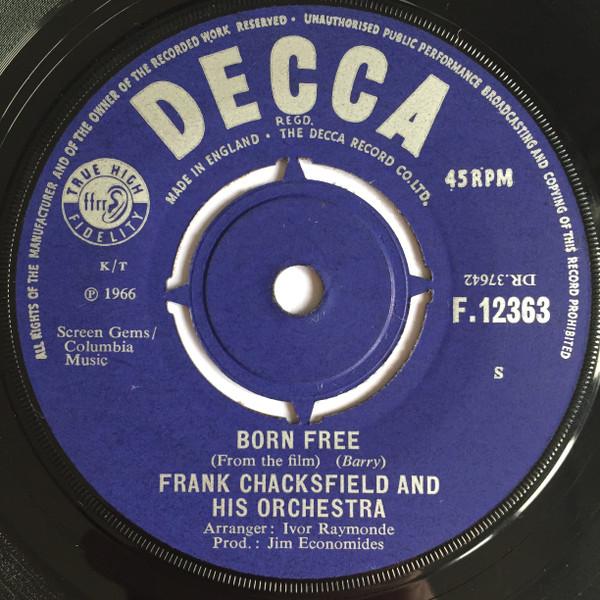 Frank Chacksfield & His Orchestra - Born Free  (From The Film)
