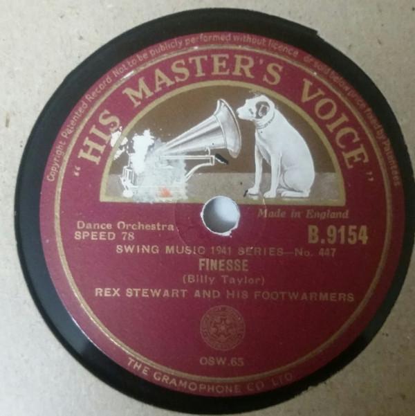 Frank Newton And His Orchestra, Rex Stewart And His Feetwarmers - Finesse / Rompin'