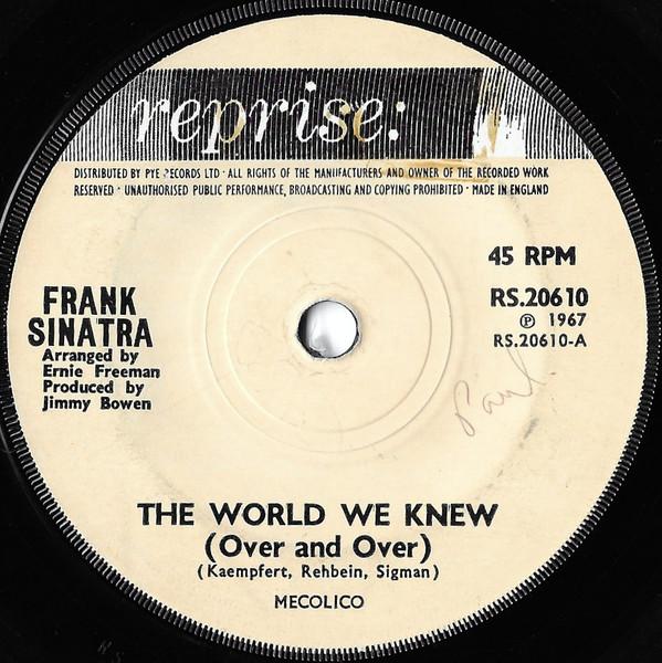 Frank Sinatra - The World We Knew (Over And Over)