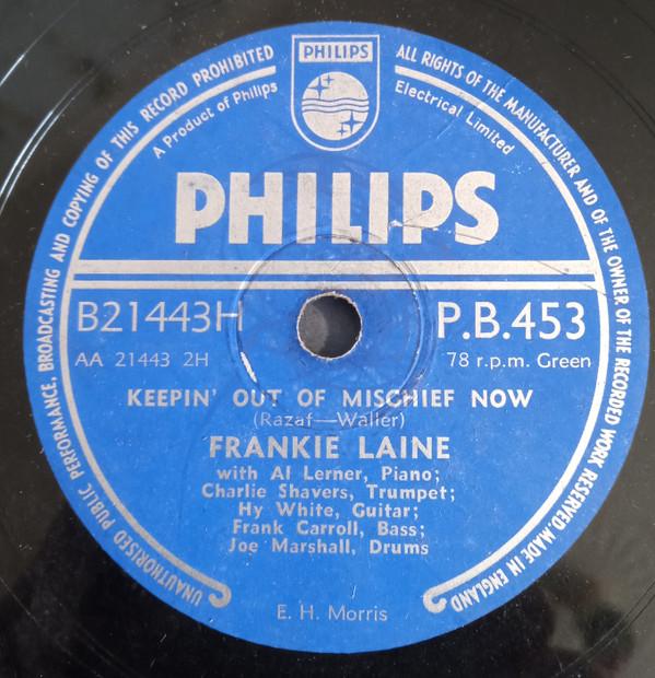 Frankie Laine - I Can't Give You Anything But Love / Keepin' Out Of Mischief Now