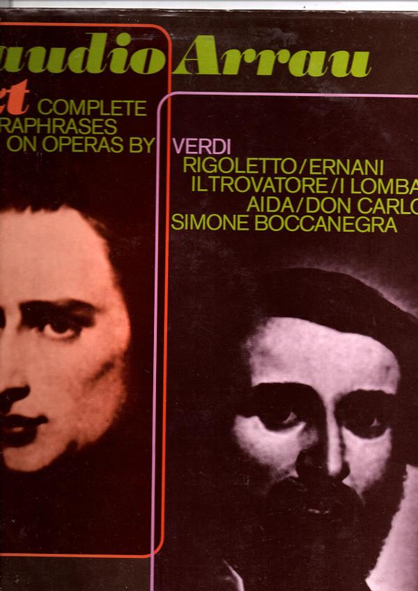 Franz Liszt, Claudio Arrau - Sämtliche Konzertparaphrasen Über Opern Von Verdi