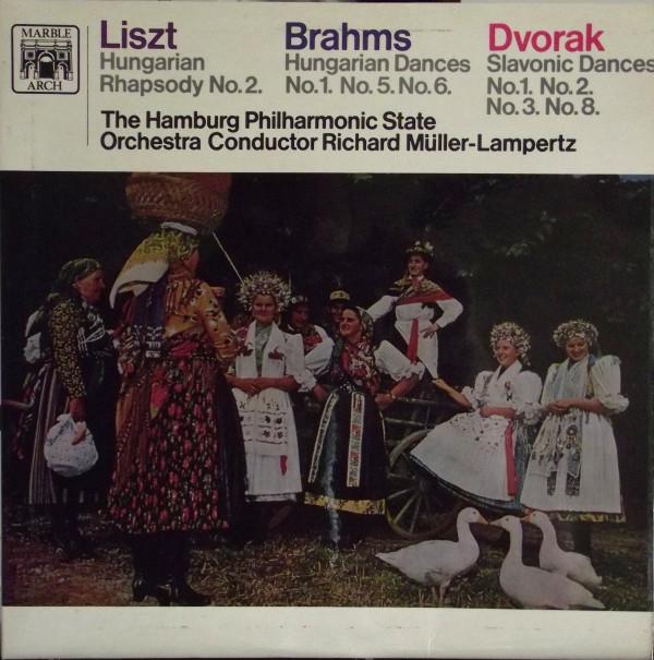 Franz Liszt, Johannes Brahms, Antonín Dvořák, Philharmonisches Staatsorchester Hamburg, Richard Müller-Lampertz - Hungarian Dances