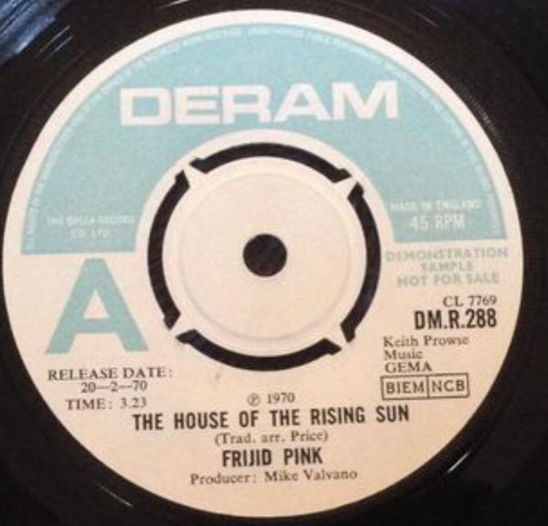 Frijid Pink - The House Of The Rising Sun