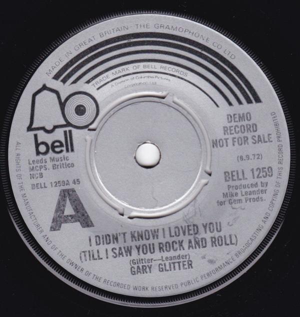 Gary Glitter - I Didn't Know I Loved You (Till I Saw You Rock and Roll)