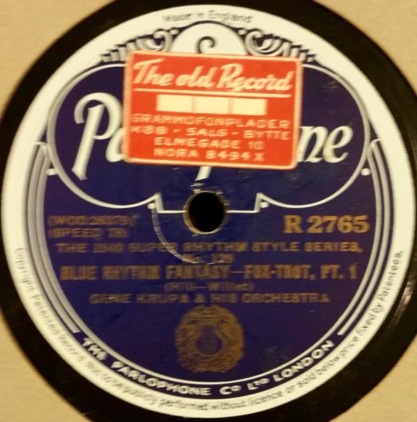 Gene Krupa And His Orchestra - Blue Rhythm Fantasy