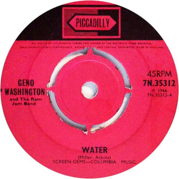 Geno Washington & The Ram Jam Band - Water