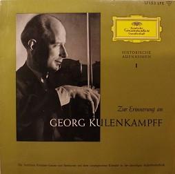 Georg Kulenkampff - Zur Erinnerung An Georg Kulenkampff